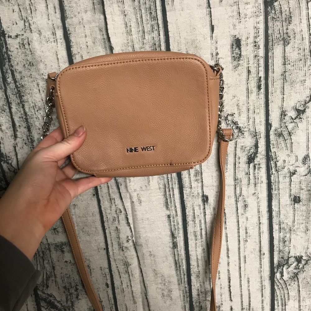 Long strap small purse